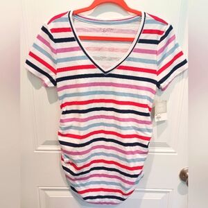 NWT KOHL'S A:GLOW COTTON MATERNITY TOP!
